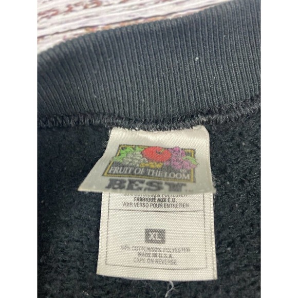 Vintage Oakland Raiders Spellout Logo Crewneck Sweatshirt XL Las Vegas Faded - Picture 5 of 5